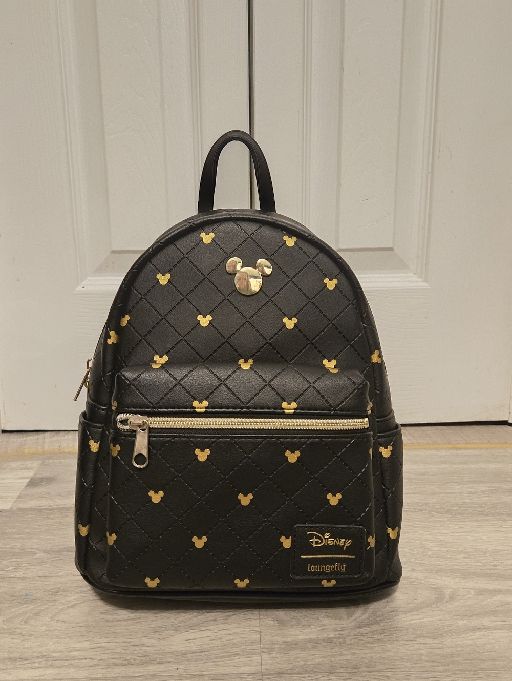 Loungefly Disney Mickey Mouse quilted mini backpack
